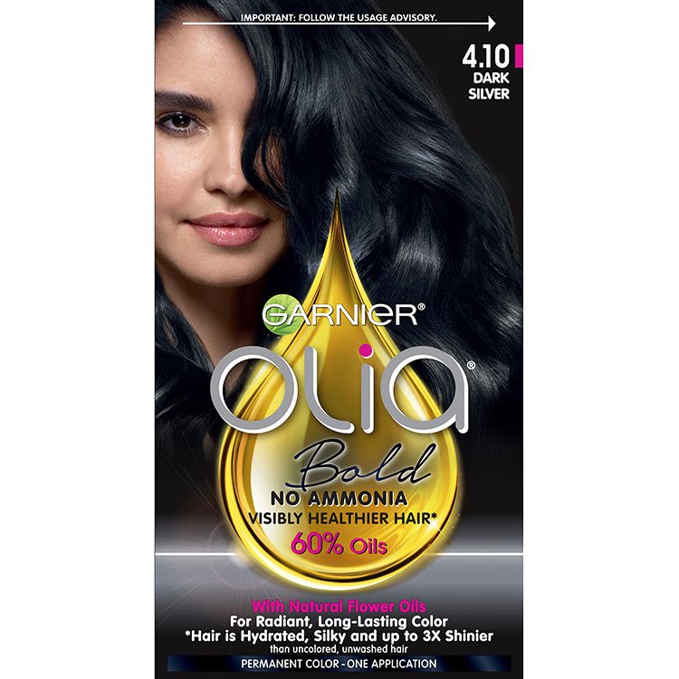 Hair Color Olia Bold Dark Silver